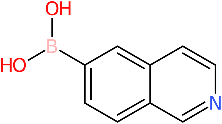 CAS: 899438-92-7 | Isoquinoline-6-boronic acid, >95%, NX67649