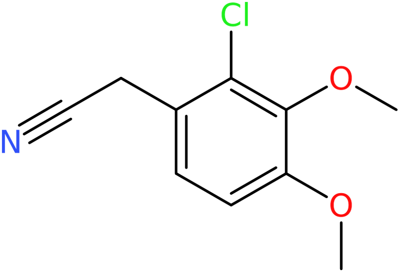 CAS: 7537-07-7 | (2-Chloro-3,4-dimethoxyphenyl)acetonitrile, NX60691