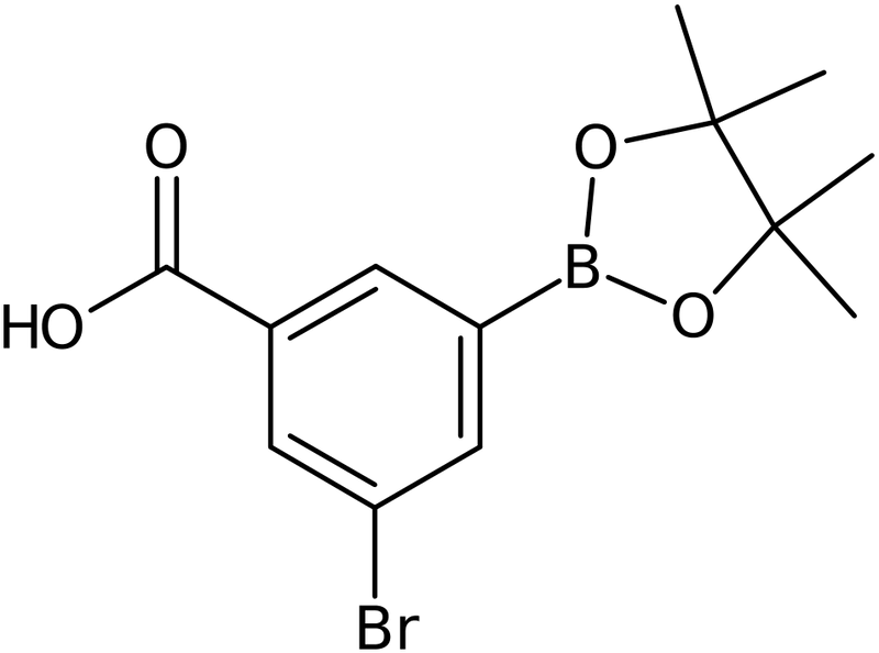 CAS: 2096333-90-1 | 3-Bromo-5-carboxyphenylboronic acid pinacol ester, >95%, NX33959