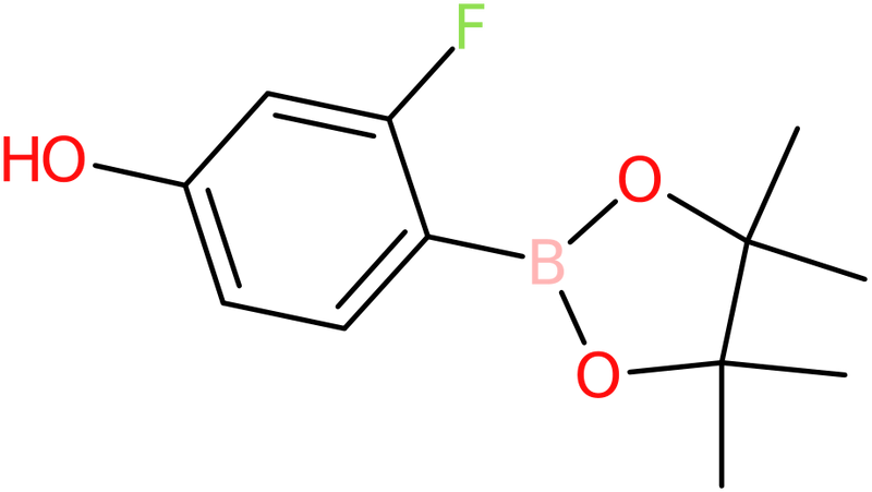 CAS: 1029439-02-8 | 3-Fluoro-4-(4,4,5,5-tetramethyl-1,3,2-dioxaborolan-2-yl)phenol, >98%, NX11722