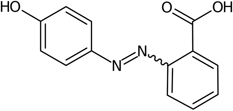 CAS: 1634-82-8 | 2-[(4-Hydroxyphenyl)diazenyl]benzoic acid, NX27546