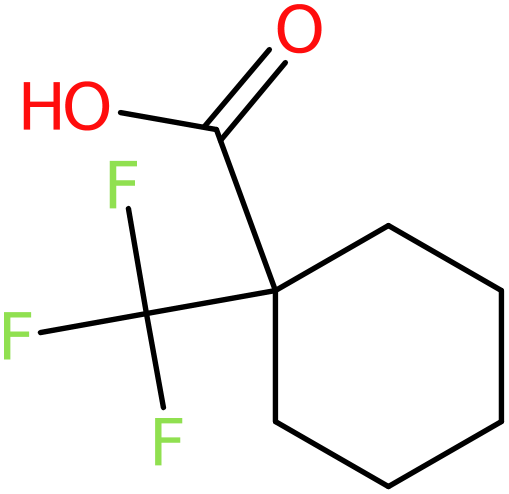 CAS: 180918-40-5 | 1-(Trifluoromethyl)cyclohexane-1-carboxylic acid, >97%, NX30352