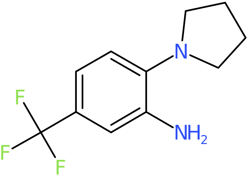 CAS: 133184-80-2 | N-[2-Amino-4-(trifluoromethyl)phenyl]pyrrolidine, >97%, NX21245