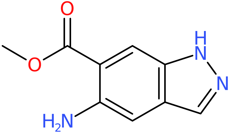 CAS: 1000373-79-4 | Methyl 5-amino-1H-indazole-6-carboxylate, >95%, NX10157