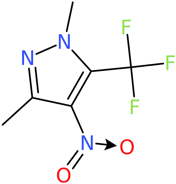 CAS: 1005576-58-8 | 1,3-Dimethyl-4-nitro-5-(trifluoromethyl)-1H-pyrazole, NX10548