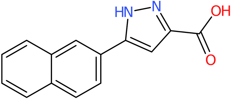 CAS: 164295-94-7 | 5-Naphth-2-yl-1H-pyrazole-3-carboxylic acid, NX27664