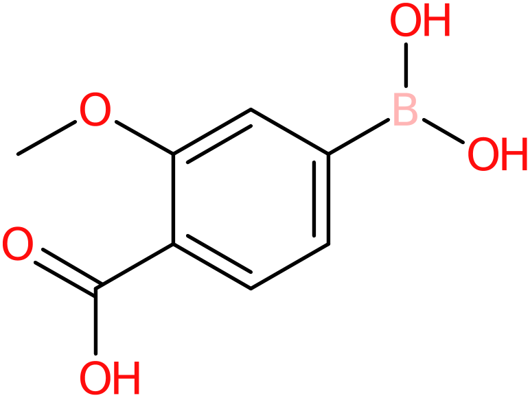 CAS: 851335-12-1 | 3-Methoxy-4-carboxyphenylboronic acid, >98%, NX64081