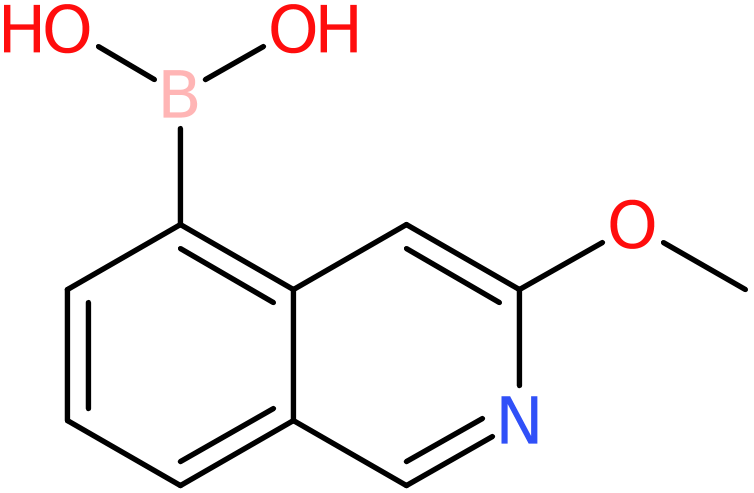 CAS: 2096337-30-1 | 3-Methoxyisoquinoline-5-boronic acid, NX33963