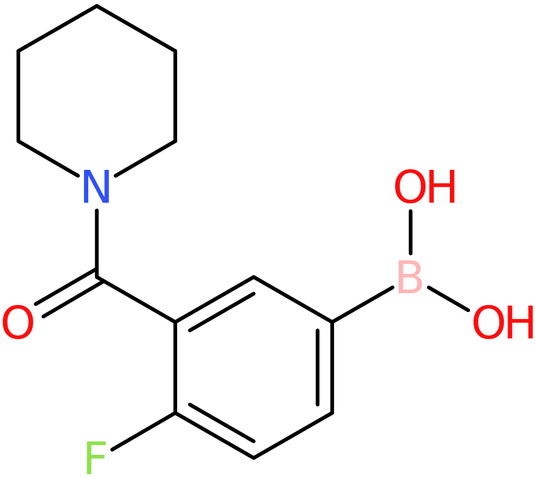 CAS: 874219-30-4 | 4-Fluoro-3-(piperidin-1-ylcarbonyl)benzeneboronic acid, >98%, NX65459