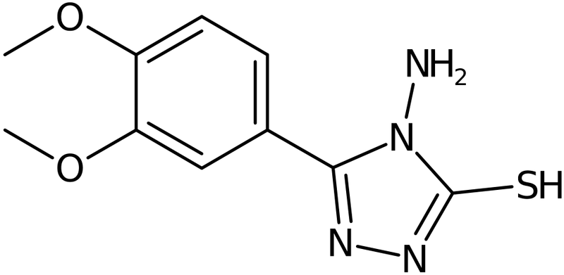 CAS: 125866-62-8 | 4-Amino-5-(3,4-dimethoxy-phenyl)-4H-[1,2,4]triazole-3-thiol, NX19276