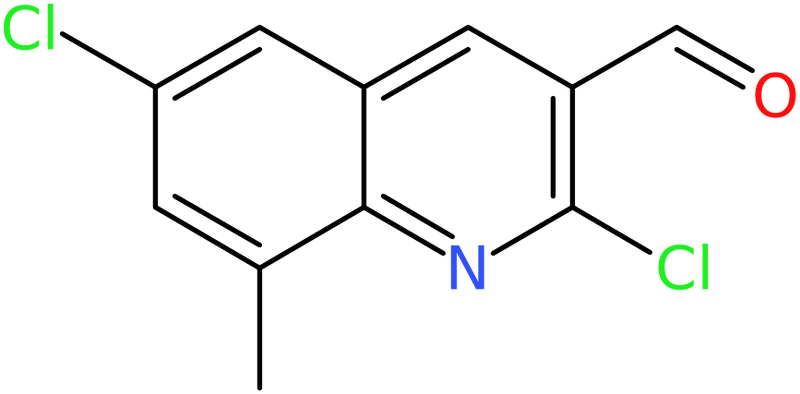 CAS: 938138-94-4 | 2,6-Dichloro-8-methylquinoline-3-carboxaldehyde, NX69897