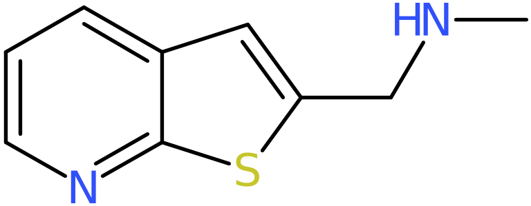 CAS: 868755-42-4 | 2-[(Methylamino)methyl]thieno[2,3-b]pyridine, >97%, NX64999