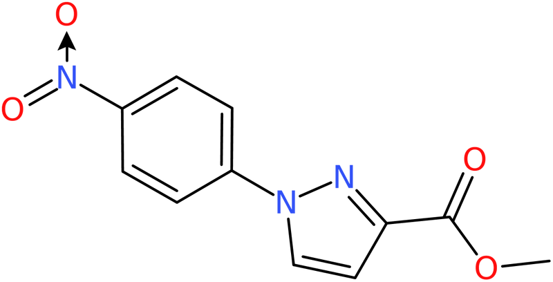 Methyl 1-(4-nitrophenyl)-1H-pyrazole-3-carboxylate, NX73885