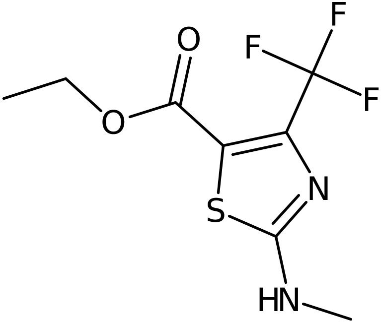 CAS: 1280787-22-5 | Ethyl 2-(methylamino)-4-(trifluoromethyl)-1,3-thiazole-5-carboxylate, NX20065