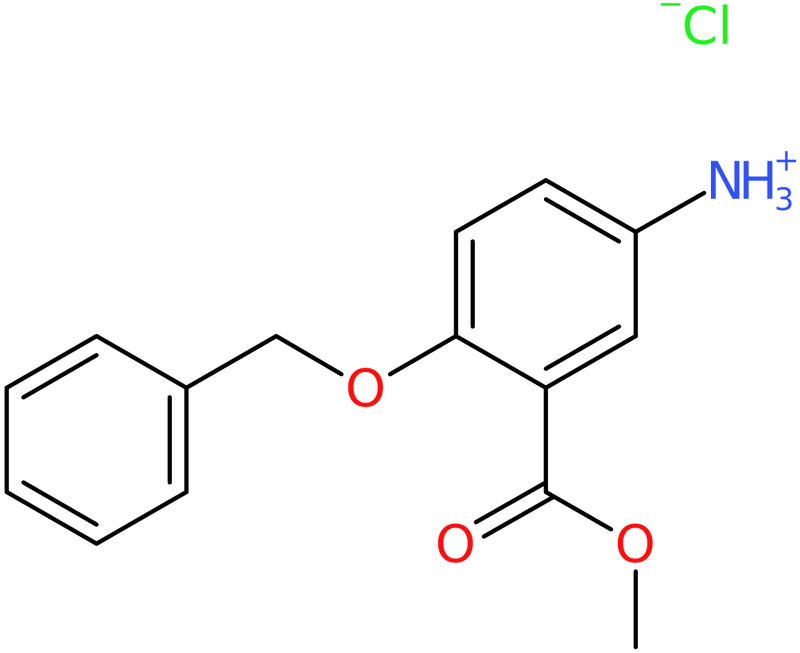 CAS: 1452565-52-4 | 4-(Benzyloxy)-3-(methoxycarbonyl)benzenaminium chloride, NX24748