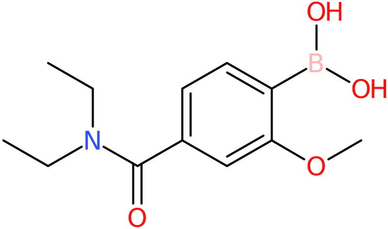 CAS: 913835-34-4 | 4-(Diethylcarbamoyl)-2-methoxybenzeneboronic acid, >96%, NX68393