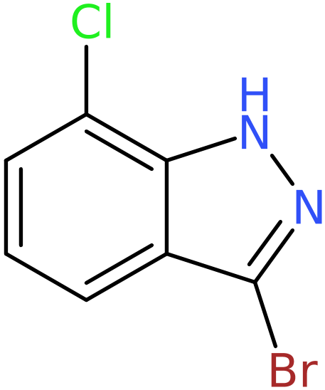 CAS: 885521-96-0 | 3-Bromo-7-chloro-1H-indazole, NX66390