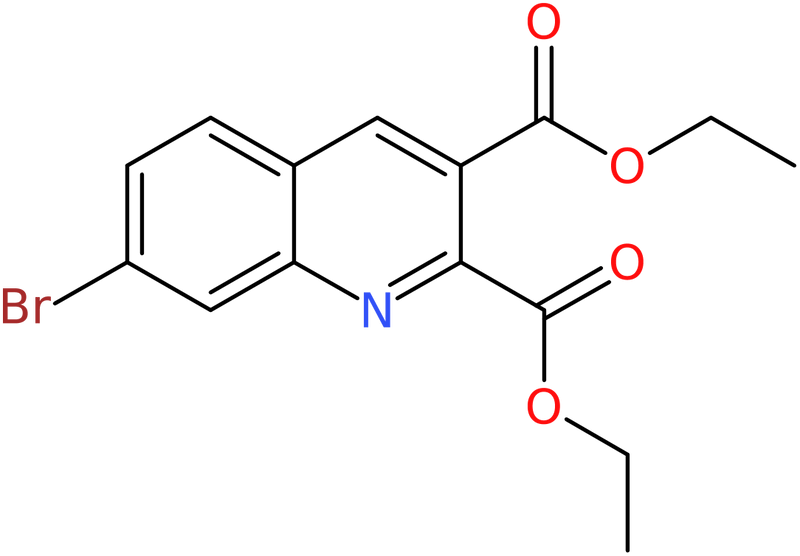 CAS: 892874-41-8 | 7-Bromoquinoline-2,3-dicarboxylic acid diethyl ester, NX67347