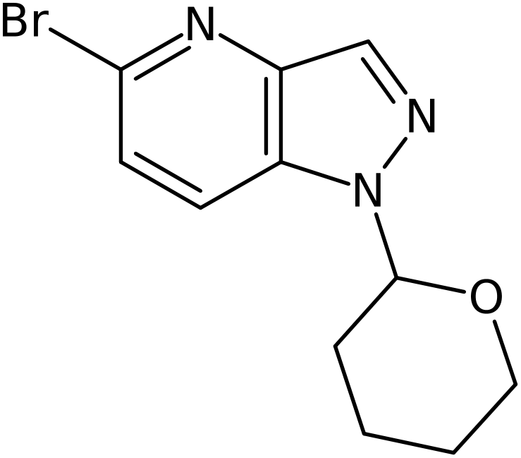 CAS: 1416712-80-5 | 5-Bromo-1-(tetrahydro-2H-pyran-2-yl)-1H-pyrazolo[4,3-b]pyridine, NX23639