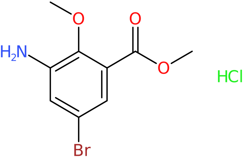 CAS: 926036-31-9 | Methyl 3-amino-5-bromo-2-methoxybenzoate hydrochloride, >95%, NX69180