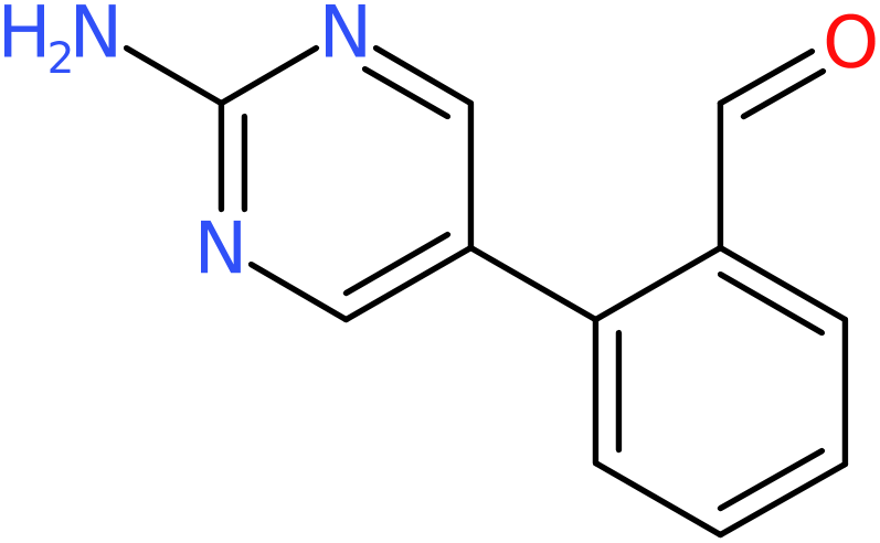 CAS: 914349-52-3 | 2-(2-Aminopyrimidin-5-yl)benzaldehyde, >95%, NX68555