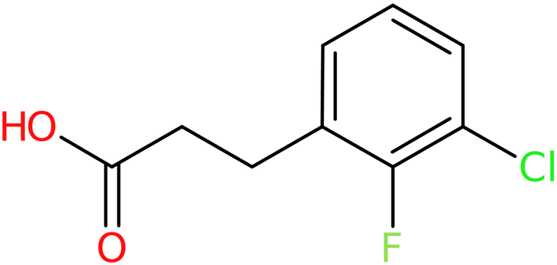 CAS: 886498-12-0 | 3-(3-Chloro-2-fluorophenyl)propionic acid, >97%, NX66699