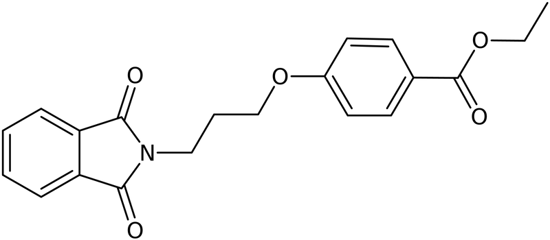 CAS: 100840-55-9 | Ethyl 4-[3-(1,3-dioxo-1,3-dihydro-2H-isoindol-2-yl)propoxy]benzoate, NX10782