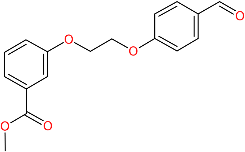 CAS: 937601-95-1 | Methyl 3-[2-(4-formylphenoxy)ethoxy]benzoate, NX69807