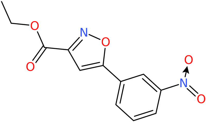 CAS: 866040-66-6 | 5-(3-Nitro-phenyl)-isoxazole-3-carboxylic acid ethyl ester, NX64864