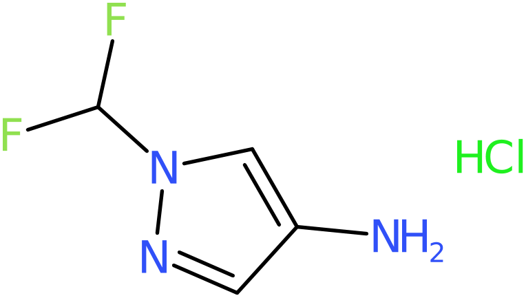 CAS: 1221726-31-3 | 1-(Difluoromethyl)-1H-pyrazol-4-amine hydrochloride, NX17996