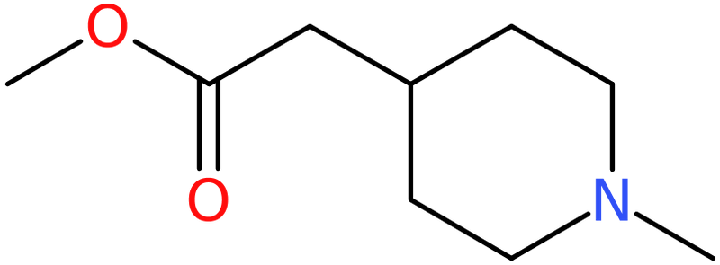 CAS: 95533-25-8 | Methyl 2-(1-methylpiperidin-4-yl)acetate, >98%, NX70922