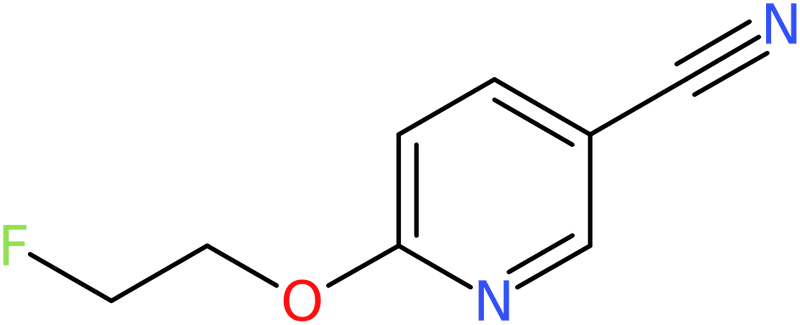 CAS: 942938-28-5 | 6-(2-Fluoro-ethoxy)nicotinonitrile, >95%, NX70145