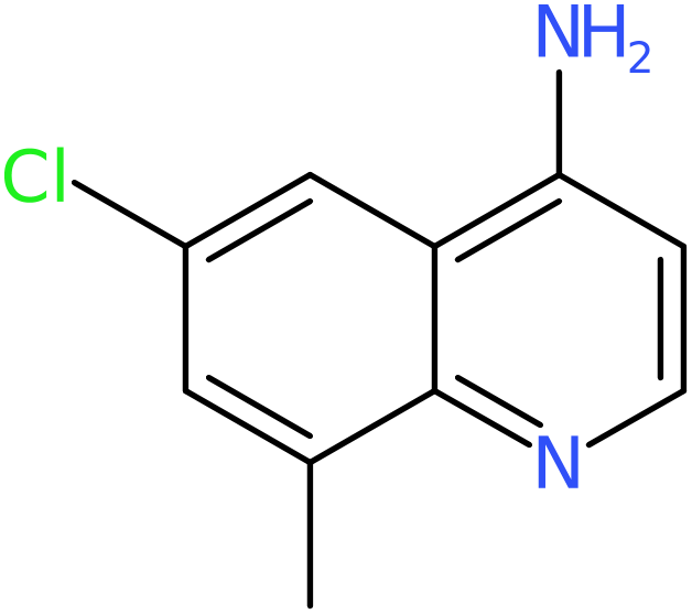 CAS: 948293-08-1 | 4-Amino-6-chloro-8-methylquinoline, NX70452