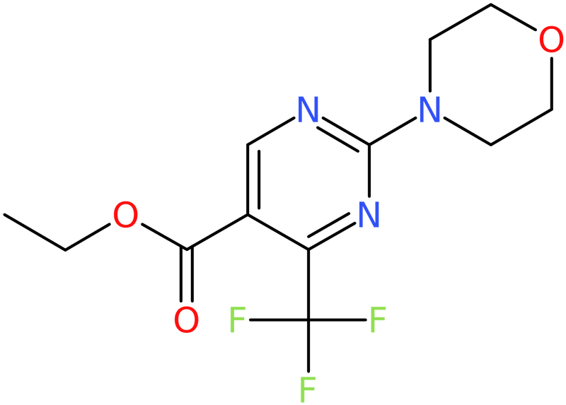 Ethyl 2-morpholin-4-yl-4-(trifluoromethyl)pyrimidine-5-carboxylate, NX74544