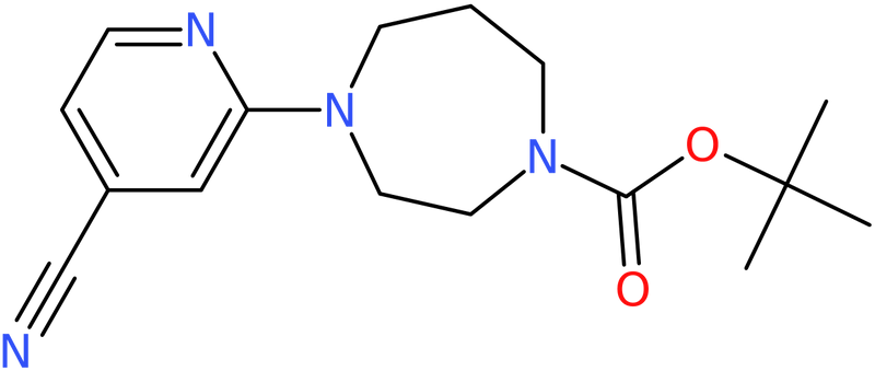 CAS: 1227954-63-3 | tert-Butyl 4-(4-cyanopyridin-2-yl)homopiperazine-1-carboxylate, NX18261