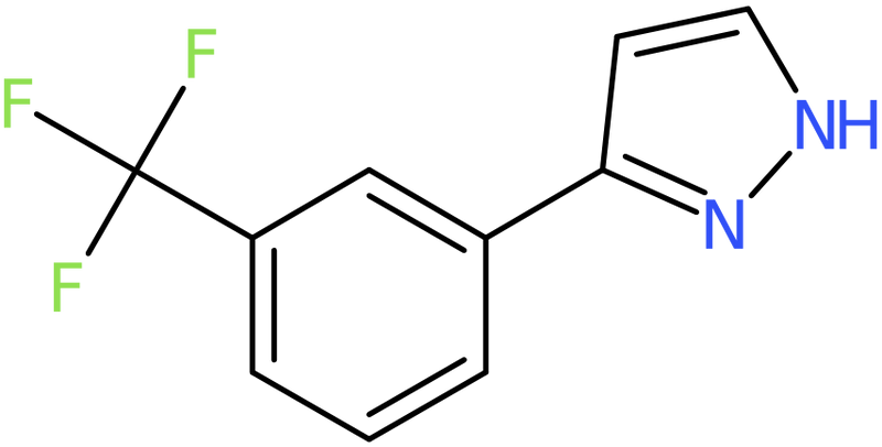 CAS: 149739-48-0 | 3-[3-(Trifluoromethyl)phenyl]-1H-pyrazole, >97%, NX25407