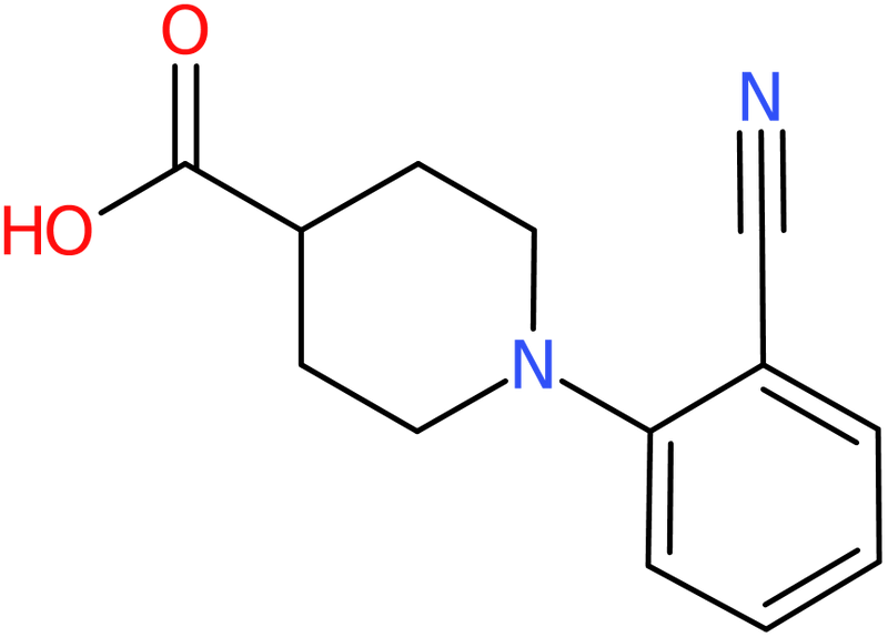 CAS: 937601-79-1 | 1-(2-Cyanophenyl)piperidine-4-carboxylic acid, NX69791