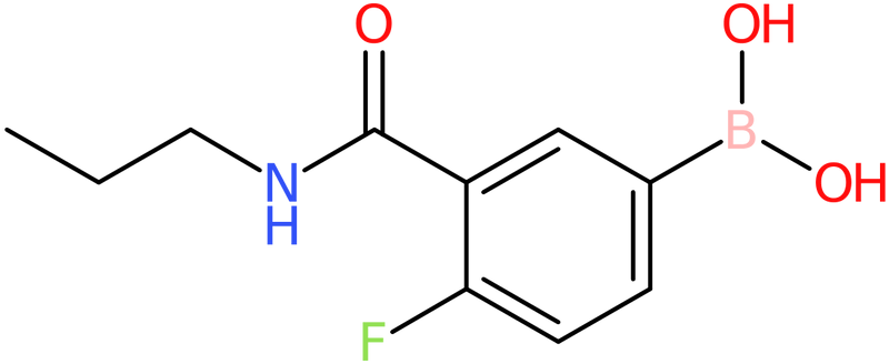 CAS: 874219-32-6 | 4-Fluoro-3-(propylcarbamoyl)benzeneboronic acid, >98%, NX65461