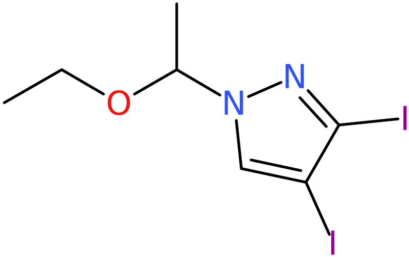 CAS: 1639858-70-0 | 1-(1-Ethoxyethyl)-3,4-diiodo-1H-pyrazole, NX27623