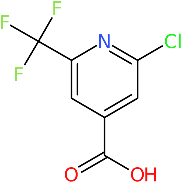 CAS: 796090-23-8 | 2-Chloro-6-(trifluoromethyl)isonicotinic acid, >97%, NX62248