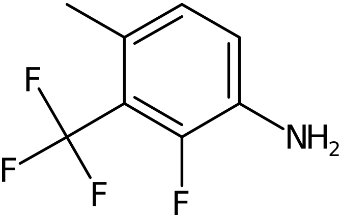 CAS: 1000590-79-3 | 2-Fluoro-4-methyl-3-(trifluoromethyl)aniline, >97%, NX10205