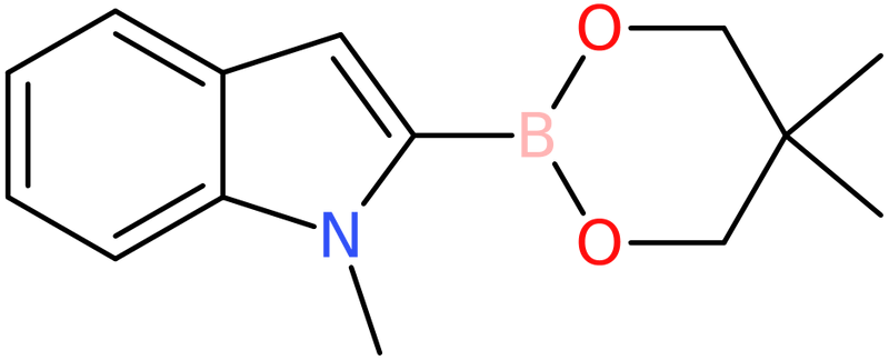 CAS: 905966-48-5 | 1-Methyl-1H-indole-2-boronic acid, neopentyl glycol ester, >96%, NX68033