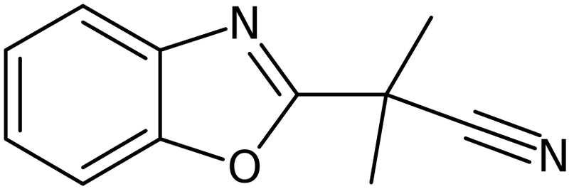 CAS: 157763-81-0 | 2-Benzooxazol-2-yl-2-methylpropionitrile, >95%, NX26604