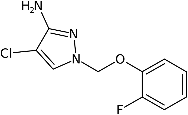 CAS: 1006435-98-8 | 4-Chloro-1-[(2-fluorophenoxy)methyl]-1H-pyrazol-3-amine, NX10675