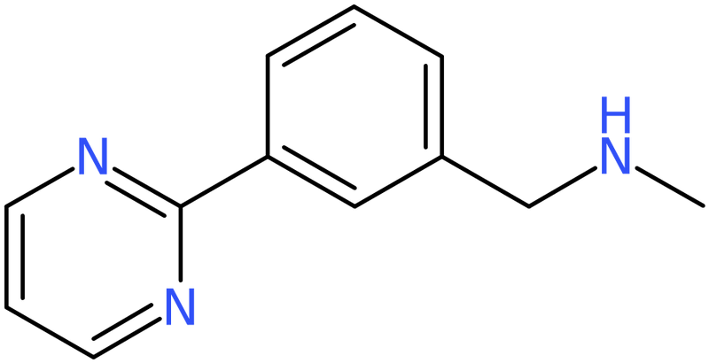 CAS: 886851-49-6 | N-Methyl-3-(pyrimidin-2-yl)benzylamine, >97%, NX66956