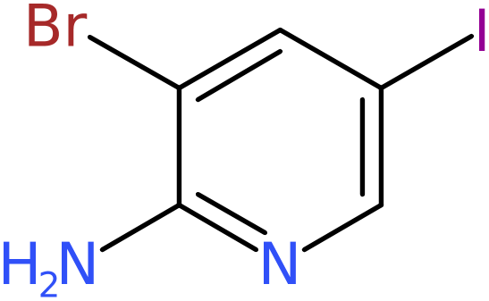 CAS: 697300-73-5 | 2-Amino-3-bromo-5-iodopyridine, >98%, NX58717