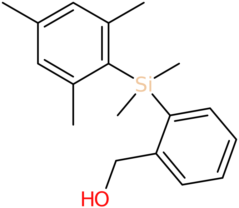 CAS: 947515-76-6 | {2-[Dimethyl(2,4,6-trimethylphenyl)silyl]phenyl}methanol, NX70390