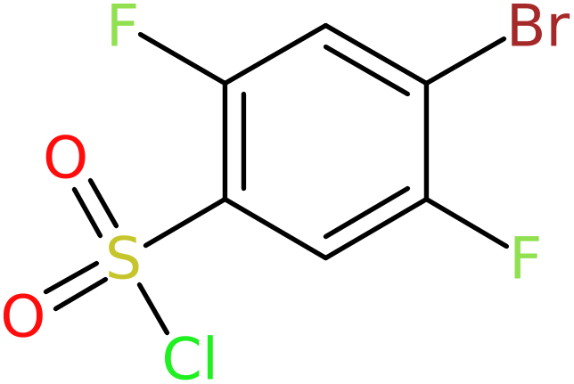 CAS: 207974-14-9 | 4-Bromo-2,5-difluorobenzenesulphonyl chloride, >98%, NX33663