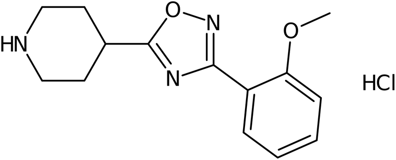 CAS: 1018626-66-8 | 4-[3-(2-Methoxyphenyl)-1,2,4-oxadiazol-5-yl]piperidine hydrochloride, NX11296