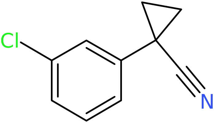 CAS: 124276-32-0 | 1-(3-Chlorophenyl)cyclopropanecarbonitrile, NX18776